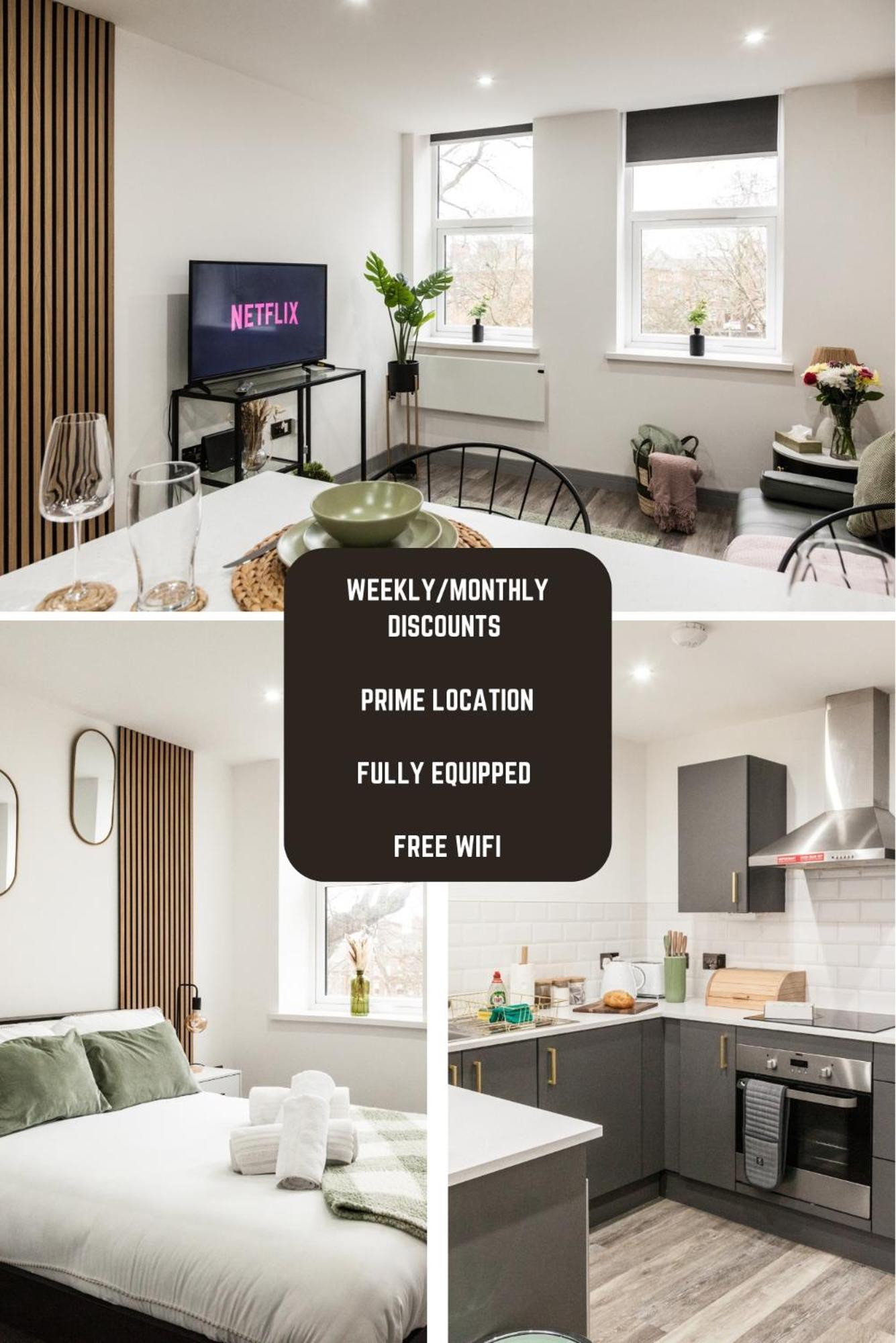 Comfortable Apartment In Desirable Area Of Preston Екстер'єр фото